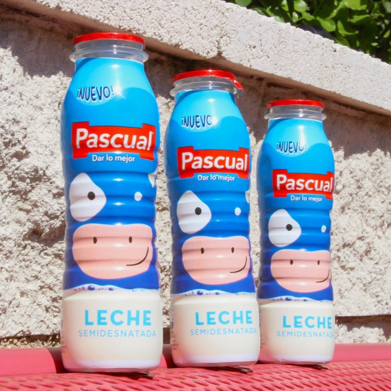 ¡Bombazo informativo!💣@LechePascual_es revoluciona el mercado #lácteo con un nuevo formato de 188 ml, disponible en leche semidesnatada 🤩. Un diseño compacto y sin pajita que respeta el #medioambiente ♻. ¡No te pierdas la oportunidad de probarlo! 🎒🥛