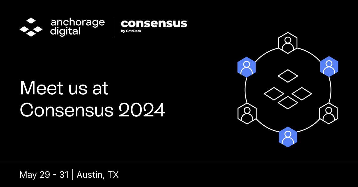 We are excited to be sponsoring the @Coindesk #Consensus2024 Financial Advisor & RIA Day on May 30th. If you are attending, meet us in Austin to learn more about how @Anchorage Digital Bank is committed to providing safe, secure, and compliant access to RIAs in crypto. Agenda