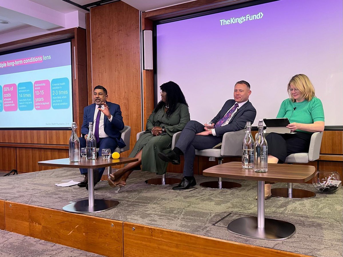 At #KFICS24 @DuleepAllirajah says the health system should worry less about changing structures and budgets, and more about multidisciplinary working and joining up patient care @RichmondGroupOC