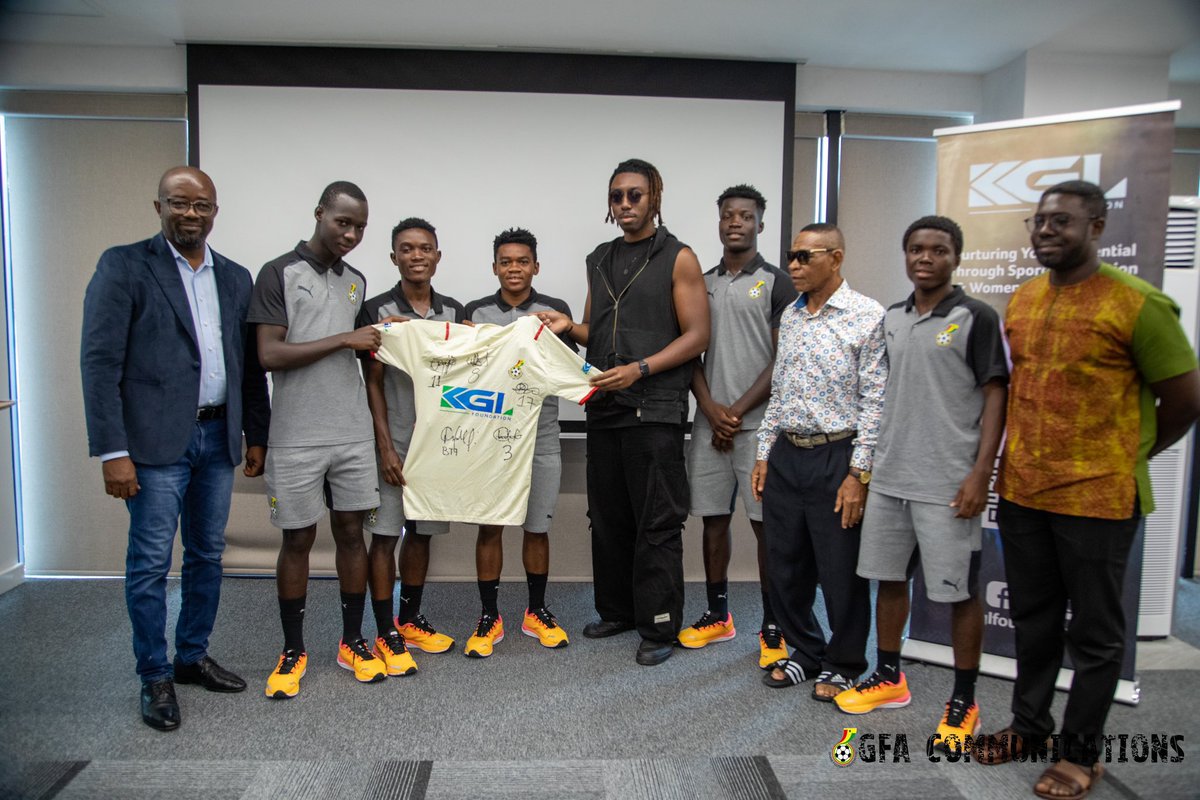 AnimSammy's tweet photo. Thank you, KGL Foundation for your investments and  contribution towards fixing the fundamentals of Ghana football. 

KGL Foundation’s continuous investments into juvenile football at various levels have been inspiring, helping Ghana football to build the basics at grassroots and colts level.

Ghana is eternally grateful to KGL Foundation.

Long may this continue. @ghanafaofficial @GroupKgl