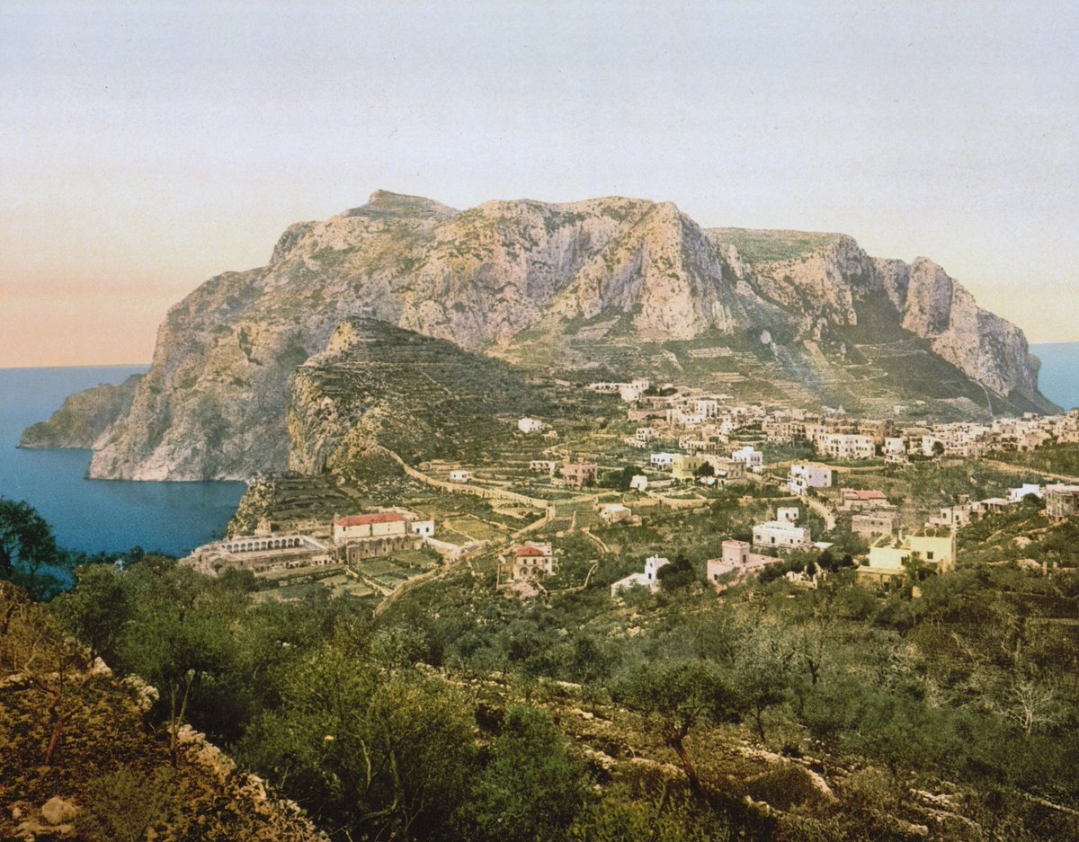 Capri, Italy (c. 1895) 🇮🇹

#Italia #Italy #19thcentury #Capri