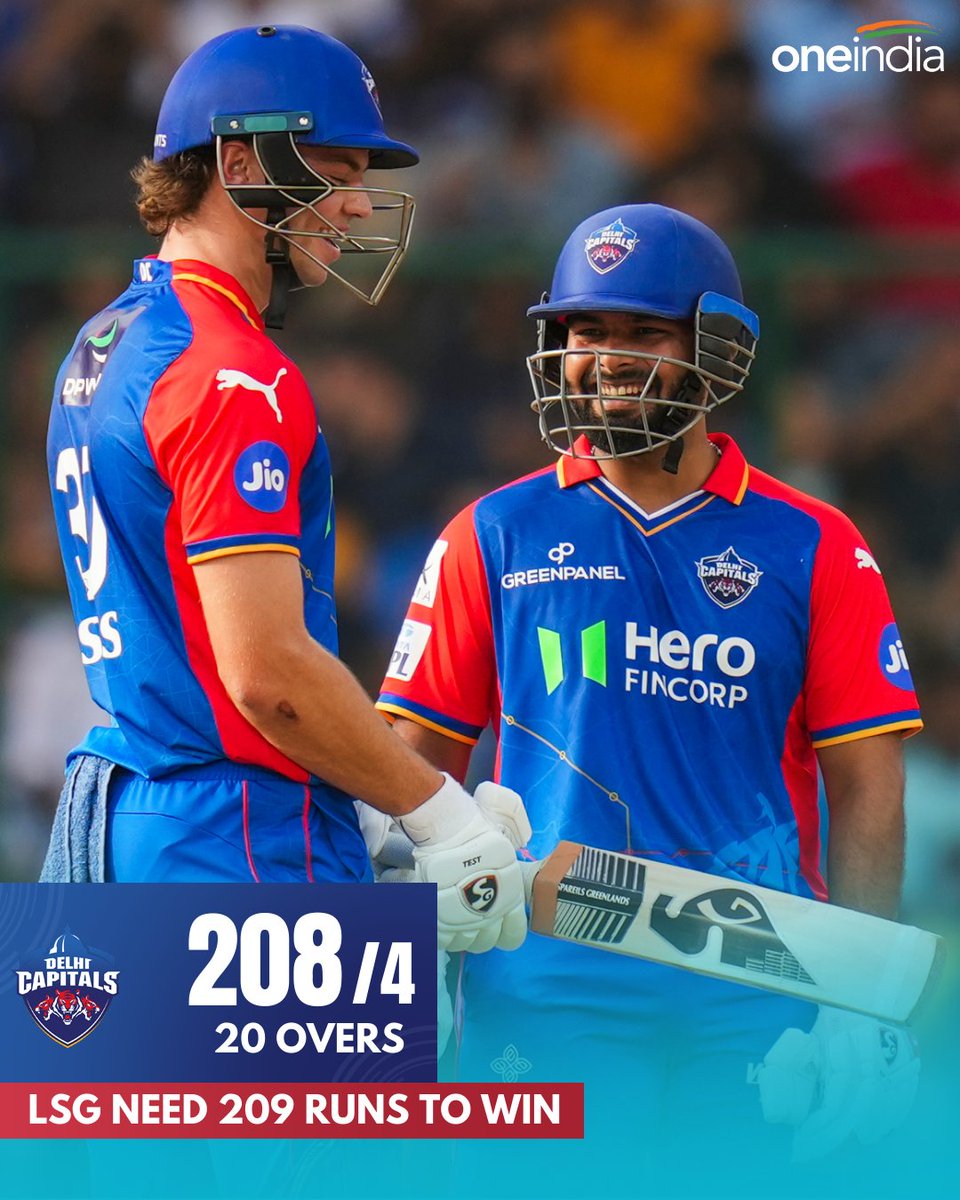 LSG NEED 209 RUNS TO WIN #AbishekPorel #ShaiHope #TristanStubbs #RishabhPant #DCvsLSG #LSGvsDC #DCvLSG #LSGvDC #DelhiCapitals #LucknowSuperGiants #TATAIPL2024 #IPL2024 #TATAIPL #Oneindiatelugu