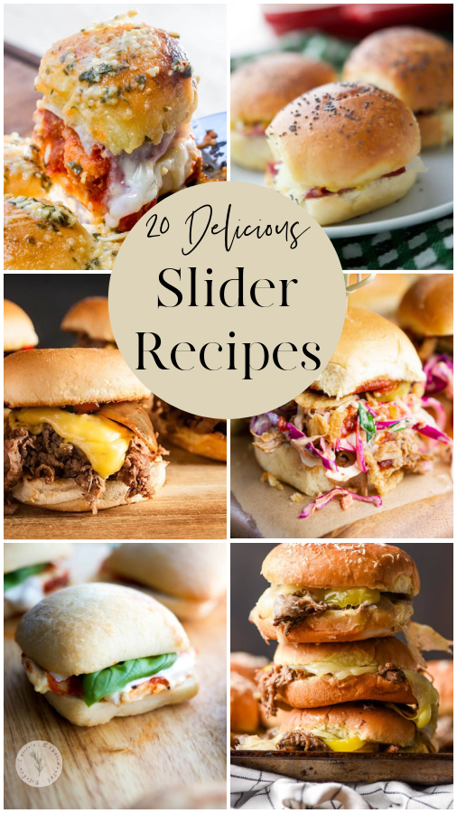 With tasty recipes like cheesy meatball sliders, grilled chicken parmesan sliders, Philly cheesesteak sliders, jalapeño pepper jack sliders and so much more, there is something here that everyone will love. RECIPES--> carriesexperimentalkitchen.com/slider-recipes/ #sliders