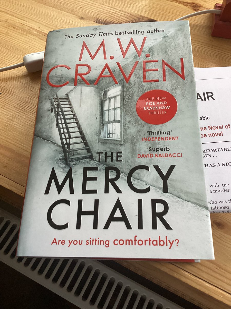 Ooh, I know what I’m reading next… cheers, @MWCravenUK