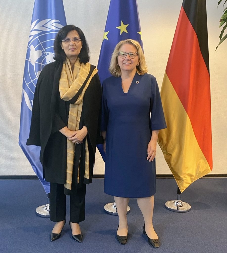 At #GSS2024 in Berlin last week, @SvenjaSchulze68 & @SaniaNishtar took the lead to increase efforts for routine immunisation for all! ⚕️  We are proud of the strong partnership between @gavi & @BMZ_Bund and will continue our close cooperation in the future.