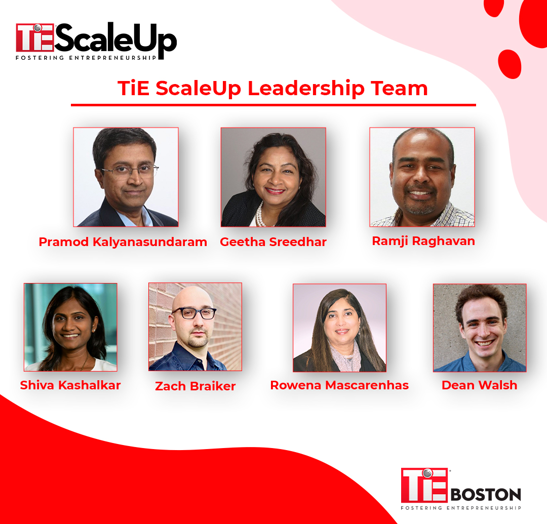 The TiE ScaleUp team is on a mission to empower the next generation of changemakers! Meet the leaders dedicated to fostering a thriving startup ecosystem. If you're a founder in need of expert guidance, ScaleUp is equity-free and excited to support your growth. 

#Leadership