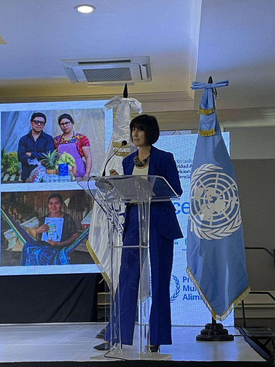 Presentamos la #DobleCarga de la #Malnutrición, un estudio que el @WFP_es aportó en alianza con @cepal_onu @INCAP_NUTRICION y @GuatemalaGob con la meta de abordar de forma integral un flagelo que afecta la calidad de vida y la productividad de la población guatemalteca 🇬🇹.