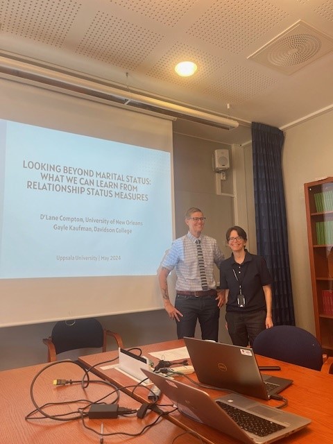 Gayle Kaufman (@gakaufman22) on Twitter photo Enjoying my time as a visiting scholar @UU_University! Gave a talk with <a href="/drcompton/">yourqueerprof</a> this afternoon on measuring relationship status (fun fact - this paper was just accepted yesterday for pub in <a href="/JMF_NCFR/">@JMF@sciences.social</a>) Enjoying my time as a visiting scholar @UU_University! Gave a talk with <a href="/drcompton/">yourqueerprof</a> this afternoon on measuring relationship status (fun fact - this paper was just accepted yesterday for pub in <a href="/JMF_NCFR/">@JMF@sciences.social</a>)