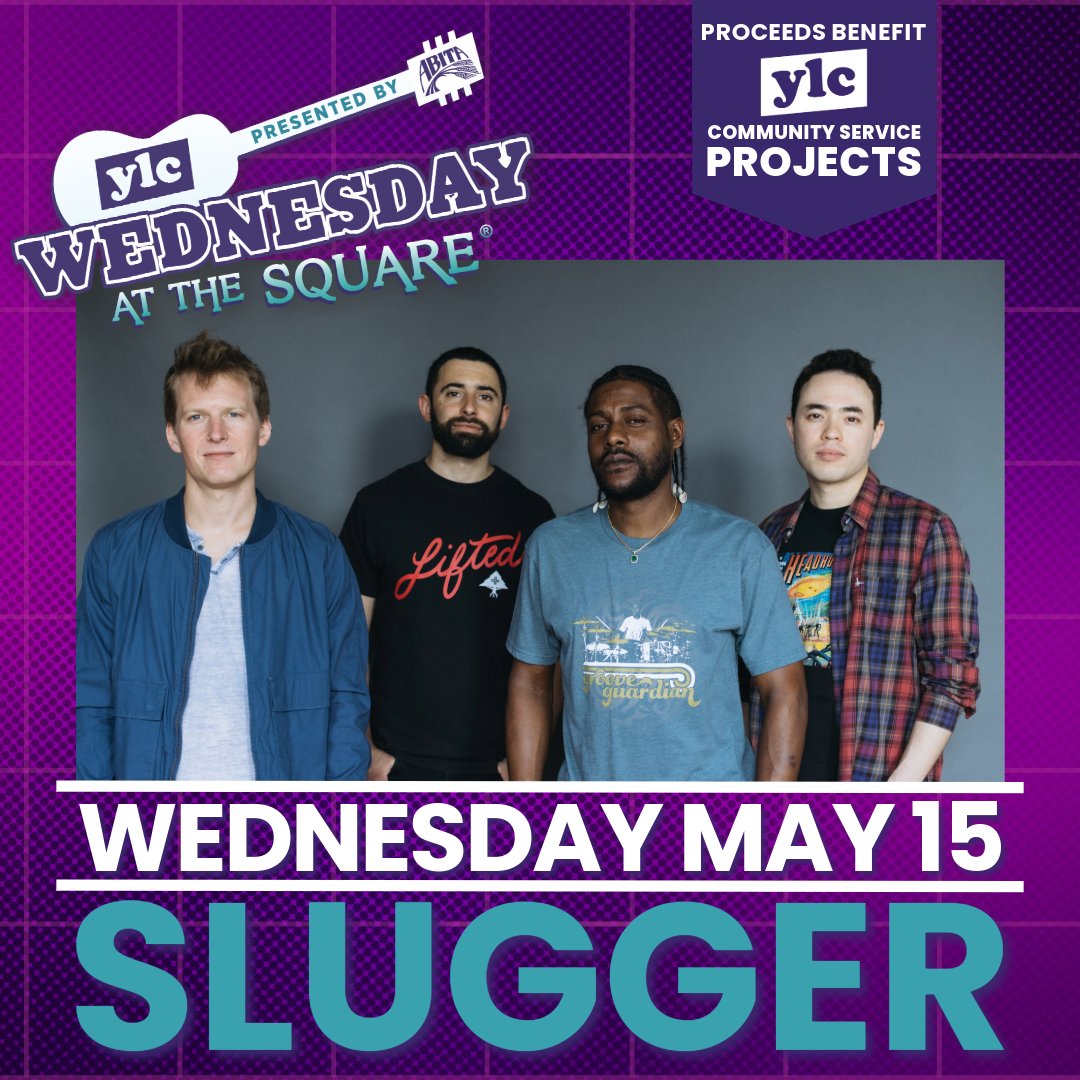 TOMORROW! Don’t miss Slugger rocking the final concert of our 2024 series—come out and end the season with a bang! 🎸🎉