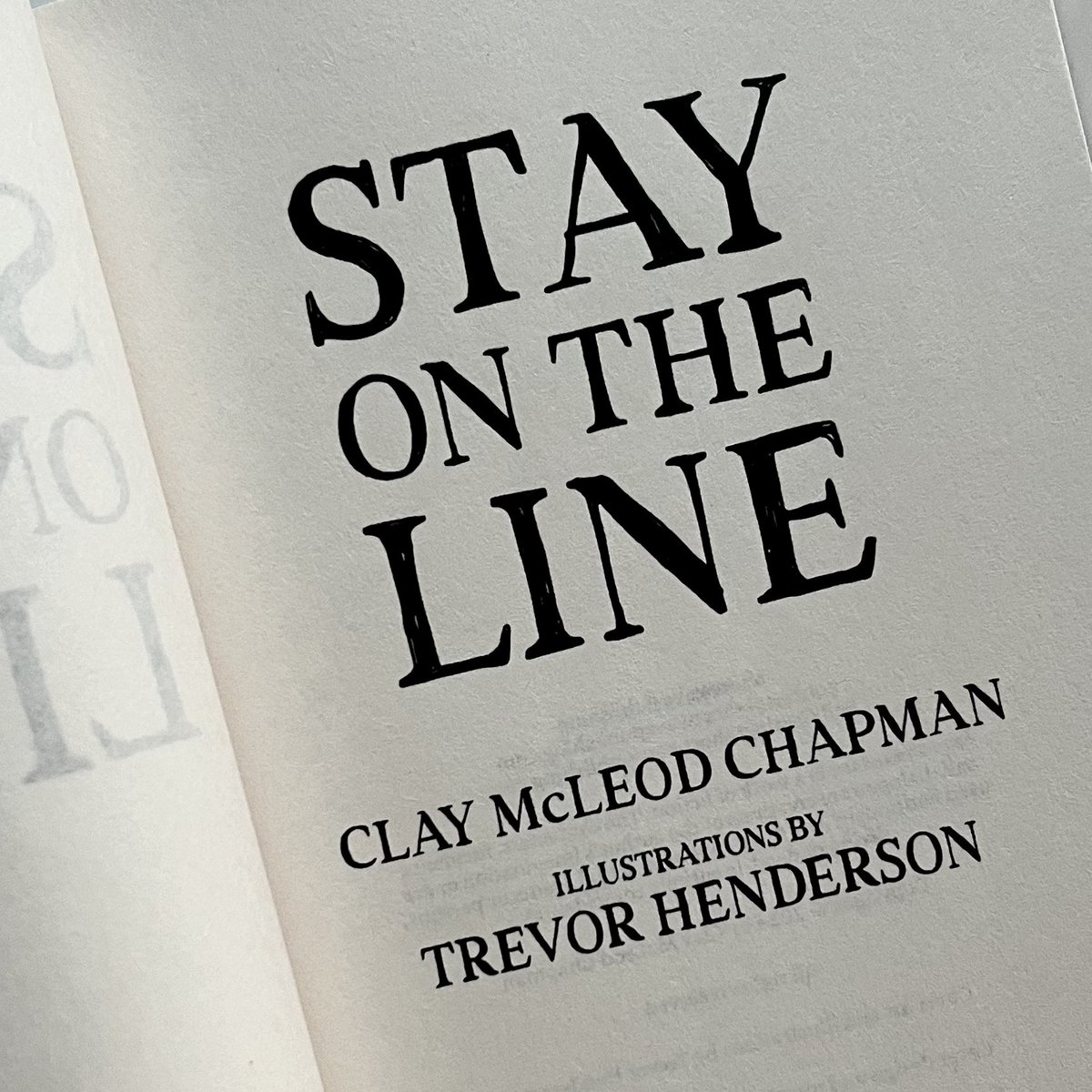 I’m so looking forward to the opportunity to ask @claymcleod and @slimyswampghost to sign my copy of STAY ON THE LINE at this year’s #SpooktasticBookFair 😃