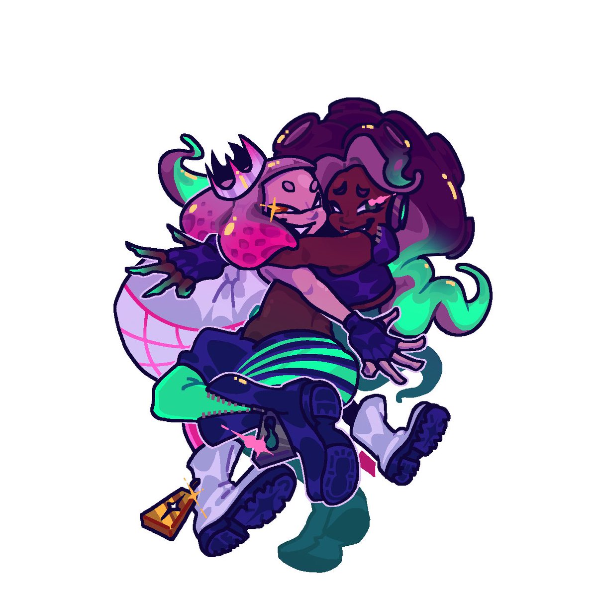 pearlina design that is being turned into marketable keychains!/could also be turned into stickers later 🫡