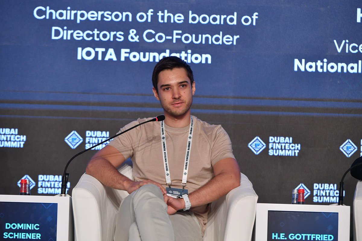 📷 Here's more impressions from an electric @DubaiFinTechSum with @DomSchiener. It was a blast! We can't wait to be back next year!✨ #IOTA #Fintech