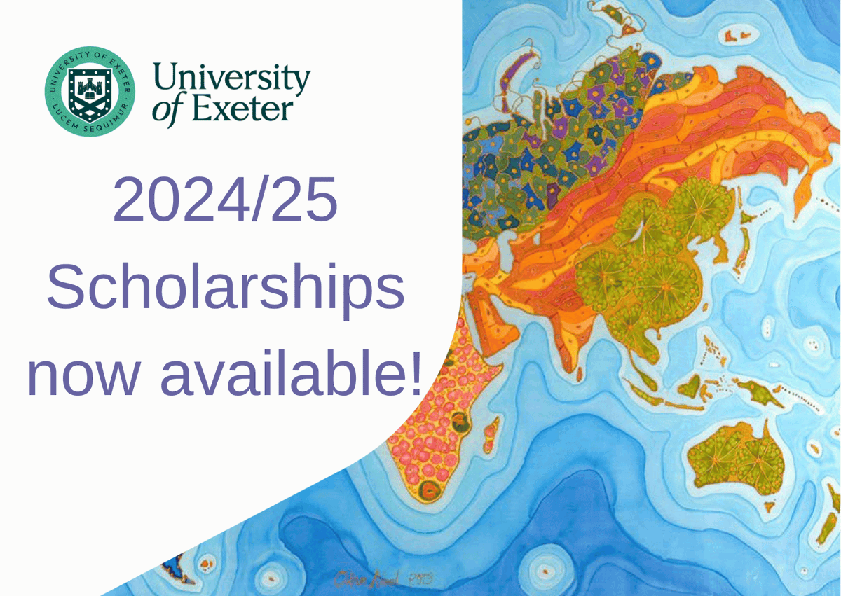 We are offering two scholarships worth £3,500 each for full-time students enrolling on our MA programme for a September 2024 start. Find out more here! bit.ly/4dEboeS