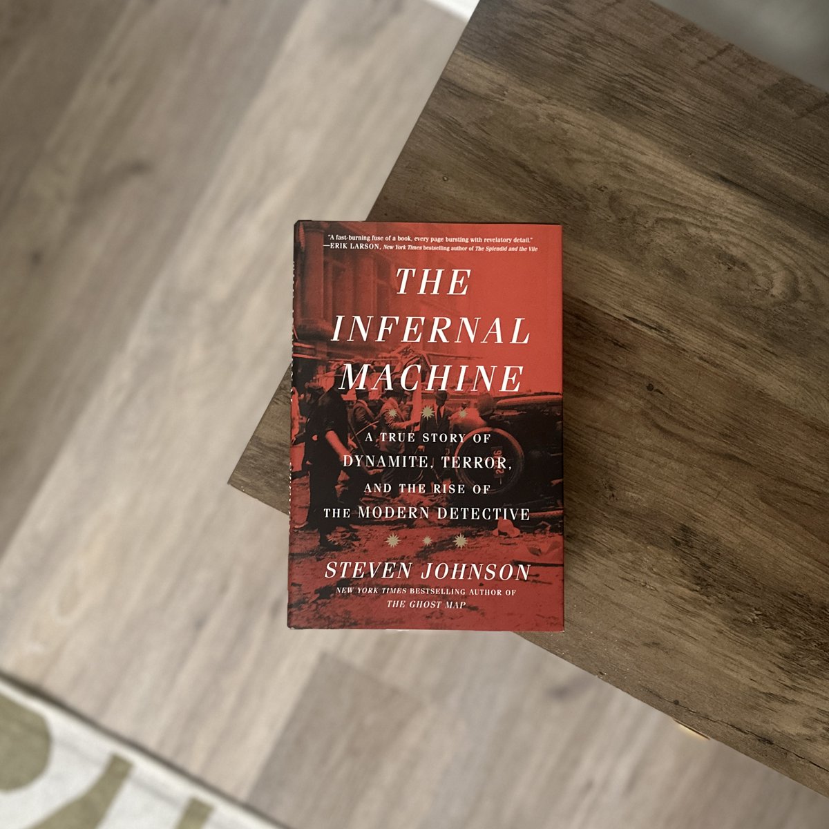 In THE INFERNAL MACHINE, @stevenbjohnson reveals a mostly forgotten period of history—featuring scientific discovery, assassination plots, bombings, undercover operations, and innovative sleuthing. THE INFERNAL MACHINE is out now—learn more at the link. penguinrandomhouse.com/books/715495/t…