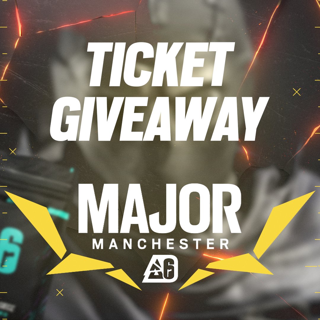 🎉 GIVEAWAY ALERT! 🎉

Win 2 tickets, accommodation, and travel to Manchester for the #BLASTR6Major!🎮

To enter:
♥ Like this!
♻ And repost!

Winner will be contacted via DM on the 17th May 2024. Good luck! 🎮✨ #Giveaway
