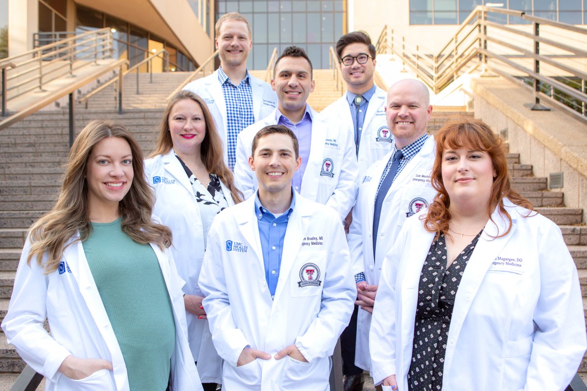 As the primary teaching hospital for Texas Tech University Health Sciences Center, we are proud to introduce the future of Emergency Medicine! These residents have worked hard and we appreciate all they do! Please join us in congratulating these graduating residents! 💙