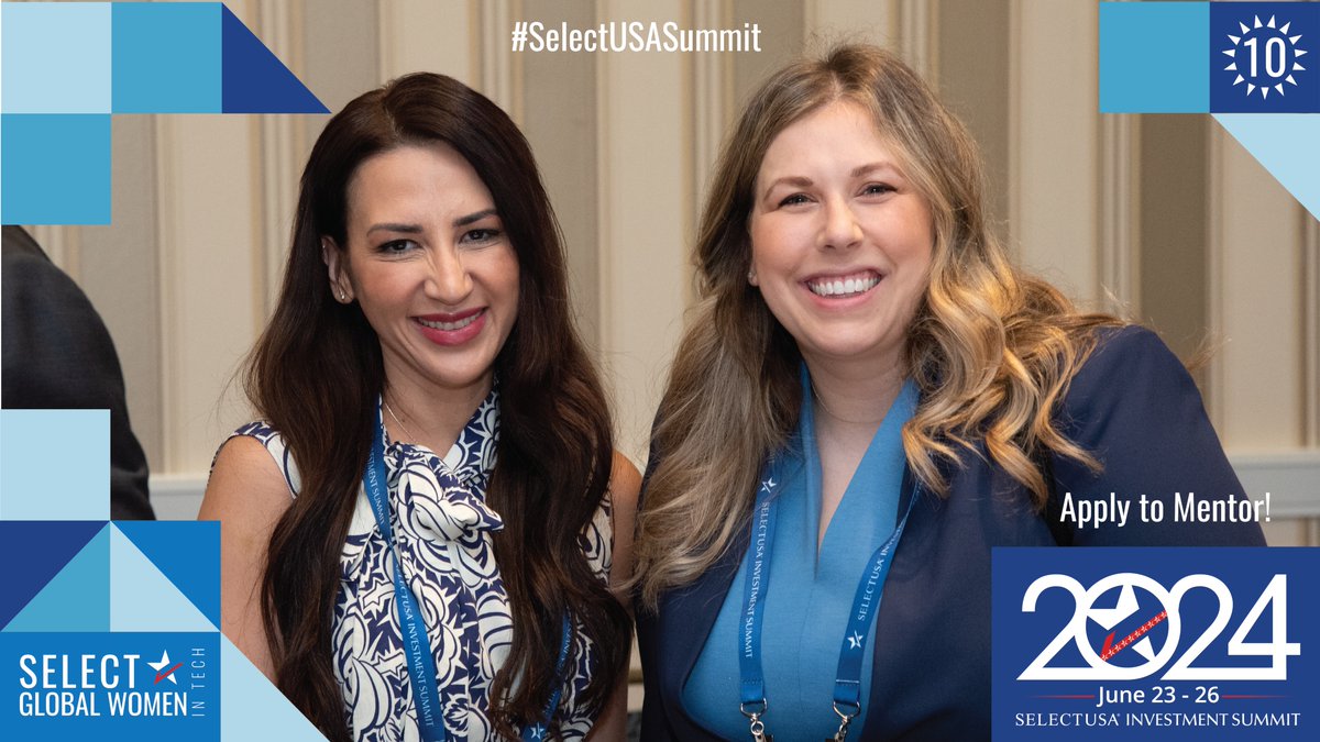 'The networking opportunities within the Women in Tech program were invaluable. I had the honor of connecting with like-minded women who are driving innovation and making a significant impact in the technology sector.' - 2023 SGWIT Mentee Apply to SGWIT! selectusasummit.us/Programming/Se…