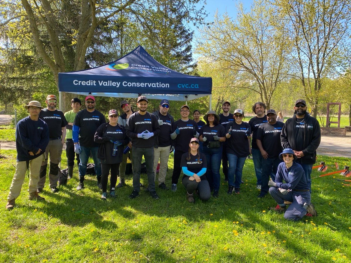 Small steps can make a big impact! Last week, @ingrammicro helped remove invasive Buckthorn in the Meadowvale Conservation Area! Thank you for your hard work! 💪#InvasiveSpecies #ConservationMatters