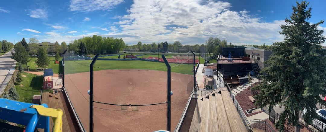 A little TCS birds eye view! Our headquarters are primed for some spring and summer ball! This weekend the Youth NISC will break the fields in for the season. #TCS #IPlayTCS #softball