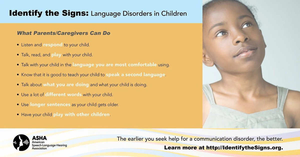 👧🗣️ May is #SpeechLanguageHearingMonth! Families, let's equip ourselves with tips to support children with language disorders. Together, we can make a difference in their journey. #ChildLanguageDisorders #FamilySupport 💡👨‍👩‍👧‍👦