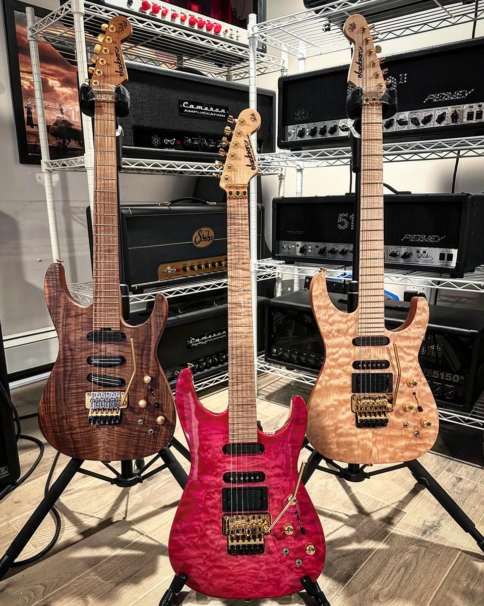 Check out this killer trio of Phil Collen PC1s from rockinchippy on IG. Which one are you playing first? Don't forget to tag us using #ItsInMyBlood to be featured next.
