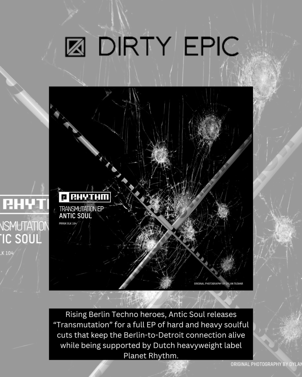 Dirty Epic LA (@dirtyepicla) on Twitter photo New review by <a href="/disconnectfour/">sean ocean</a> of Antic Soul duo's "Transmutation" EP out on <a href="/planetrhythmrec/">Planet Rhythm</a> 💥
Read more via our bio link ➡️ Music Reviews New review by <a href="/disconnectfour/">sean ocean</a> of Antic Soul duo's "Transmutation" EP out on <a href="/planetrhythmrec/">Planet Rhythm</a> 💥
Read more via our bio link ➡️ Music Reviews