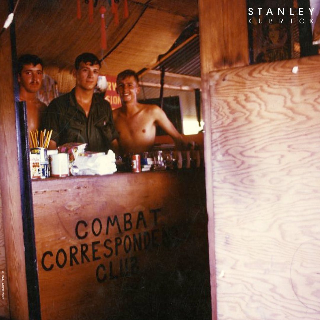 A series of photos of American soldiers serving in the Vietnam war, collected during the research process on #FullMetalJacket. Of the film, Stanley said 'We were just going for the way it was...I think it tries to give a sense of the war & the people, and how it affected them.'