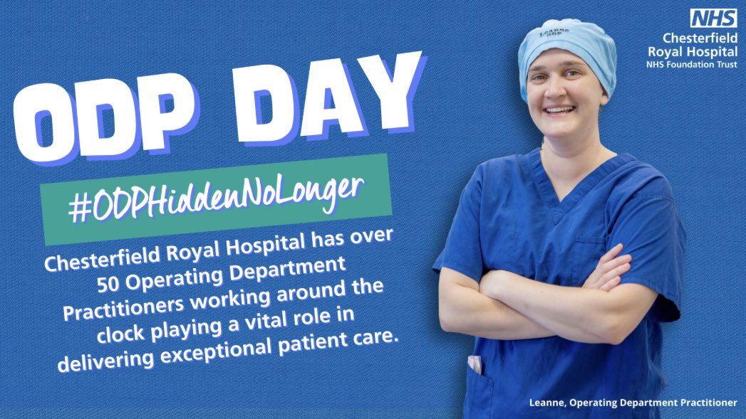 🗓️ Today marks National ODP Day! Watch our fab video to celebrate these often unsung heroes!! fb.watch/s3h8tjKlh_/ 😷 Operating Theatre Practitioners play a multi-disciplinary role within the NHS. From preparing operating rooms and equipment to assisting surgeons during