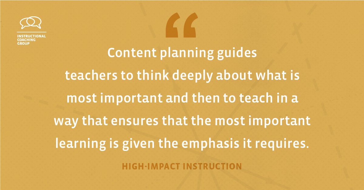 When teachers write guiding questions, they are forced to become very clear about what they're teaching. That clarity gives focus to their teaching, but it also makes it easier for students to learn by giving them a clear target.

High-Impact Instruction: ow.ly/9HBF50RtXce