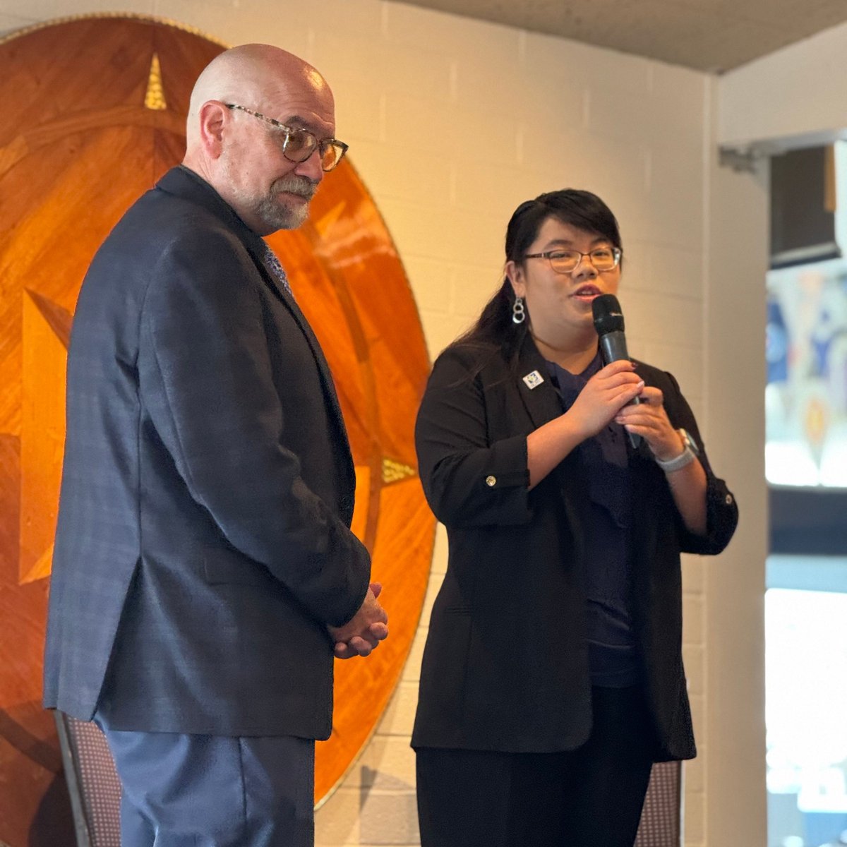 #TeamD9 attended the Breakfast BLAST! last Friday. This initiative bridges success for socioeconomically disadvantaged students by connecting them with mentors. This breakfast was to acknowledge and support the stakeholders that have helped to support BLAST!