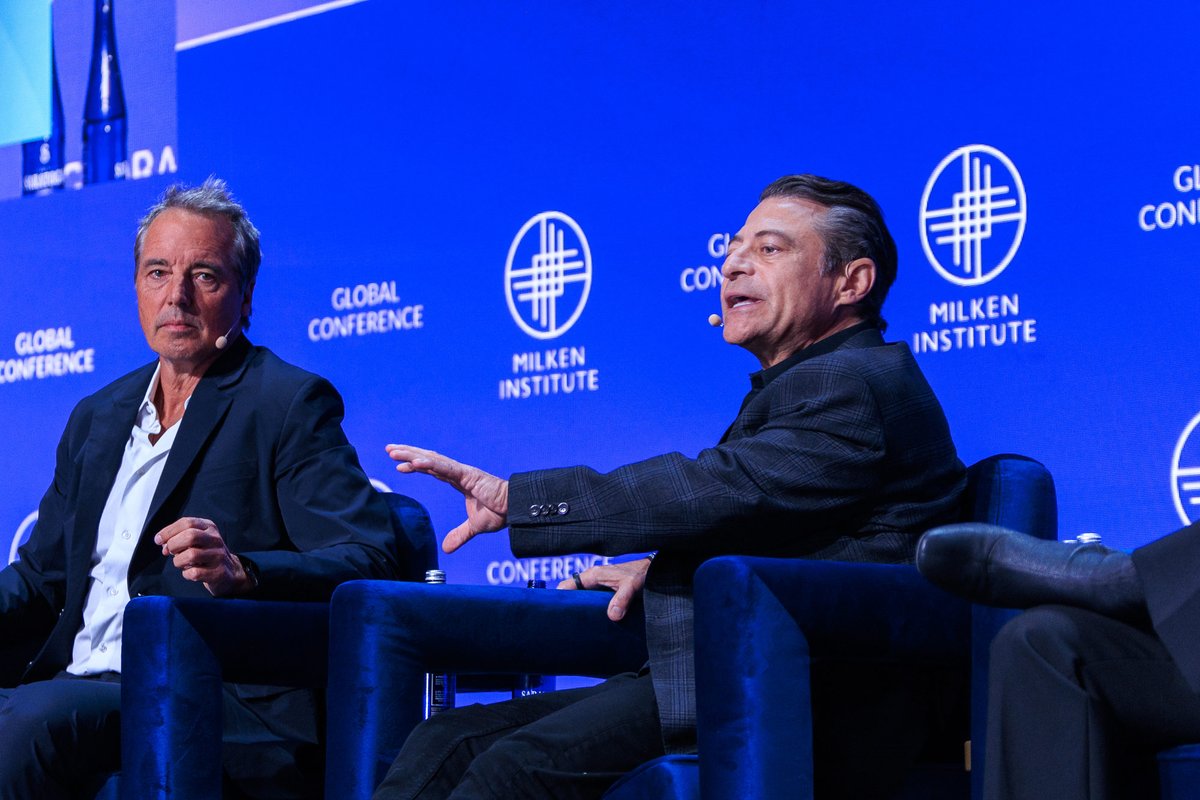 XPRIZE Founder and Executive Chairman @PeterDiamandis, MD spoke at the @MilkenInstitute Global Conference about #XPRIZEHealthspan, the power of optimism on healthy living, and more. Watch a replay here. milkeninstitute.org/panel/15528/lo… #MIGlobal