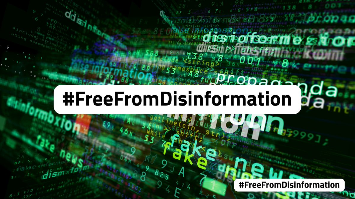 🔎 #FreeFromDisinformation is the new #ItalyMFA campaign to delve into the issue of #disinformation and the tools to recognize and counter it. #VerifiedInformation #FakeNews