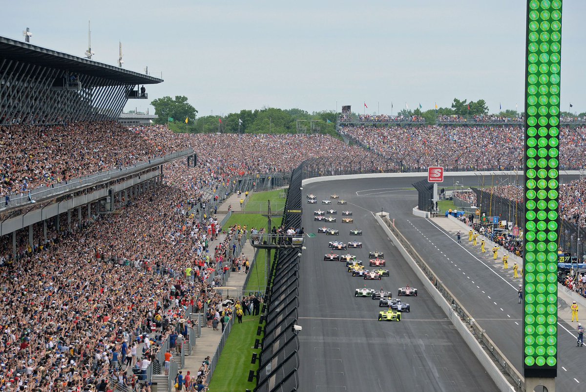 'Dad, why is my sister's name Rose?'
'Because your mother loves roses.'
'Thanks, Dad.'
'You're welcome, This Is and Always Will Be the Greatest Spectacle in Racing.'

#INDYCAR #INDY500