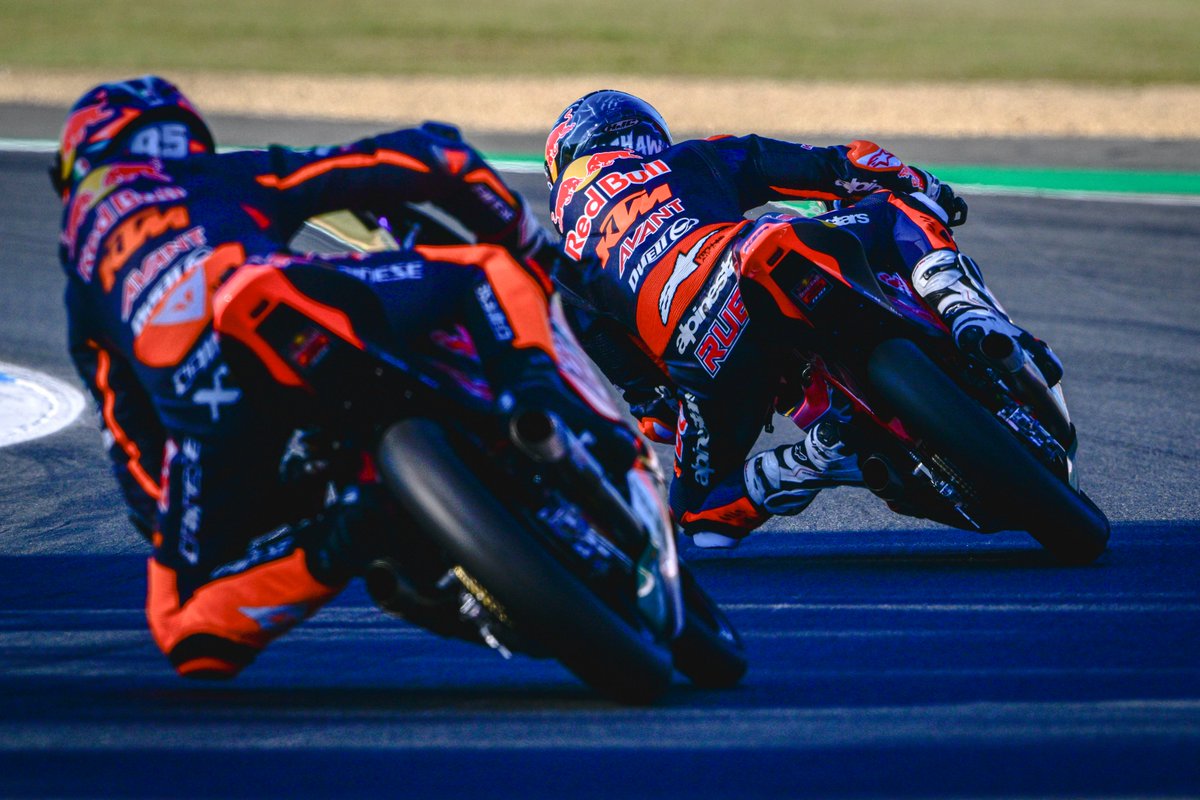 Follow me and I will follow you 🤜💥🤛 | #FrenchGP | #GivesYouWings | #ReadyToRace | @MotoGP | #AjoMotorsport | #AjoFamily |