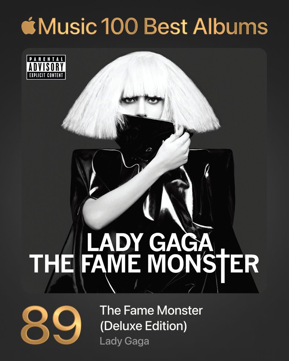 89. The Fame Monster (Deluxe Edition) - Lady Gaga #100BestAlbums