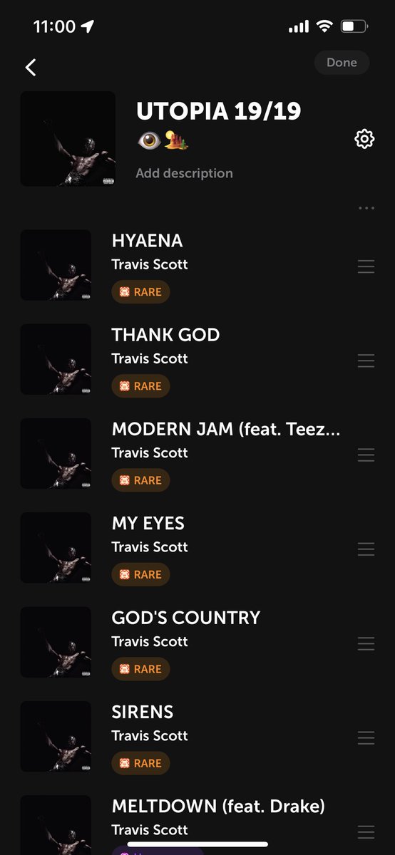 UTOPIA IS DONE 😤 FINISHED ALL OF TRAVIS SOLO ALBUMS
