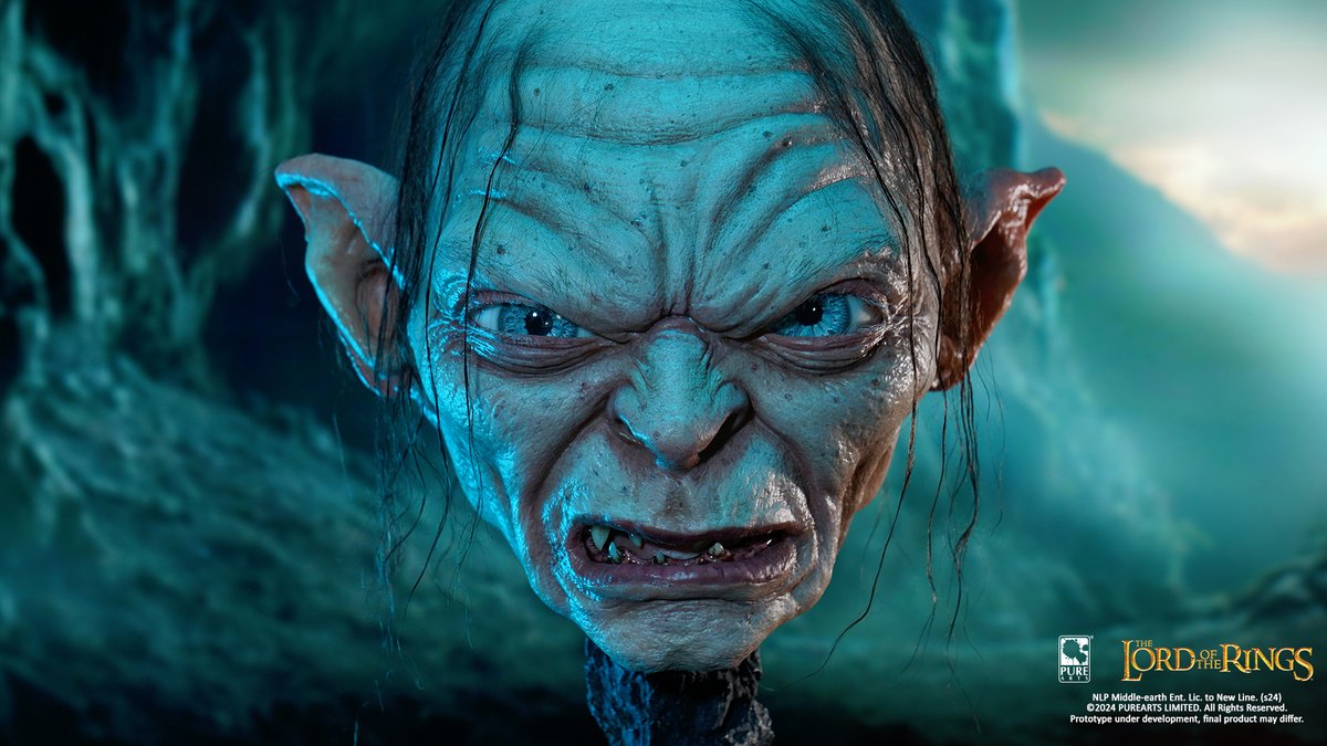 “Smeagol will swear on the Precious.” Interest-free payment plans available for The Lord of the Rings Gollum Art Mask Exclusive Edition! Only from PureArts! 👉 ow.ly/m6rO50RzRGX