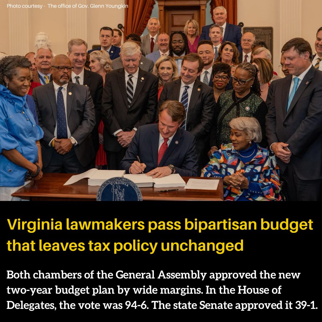 After months of partisan combat over different priorities, Virginia lawmakers approved a bipartisan budget deal Monday with no major tax changes. Read more from our media partner the Virginia Mercury here: tinyurl.com/yc8ebvf7