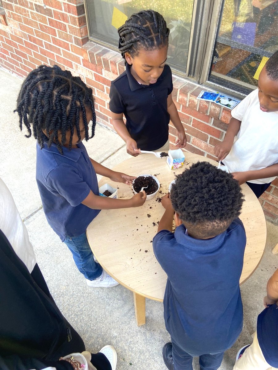 The First Steps Class at our school in Florence, SC planted flower seeds on Earth Day. They even used recycled milk cartons to be extra friendly to the planet! 🌎♻🌼

#earthday #recycle #gardening #bekindtoourplanet #savetheearth