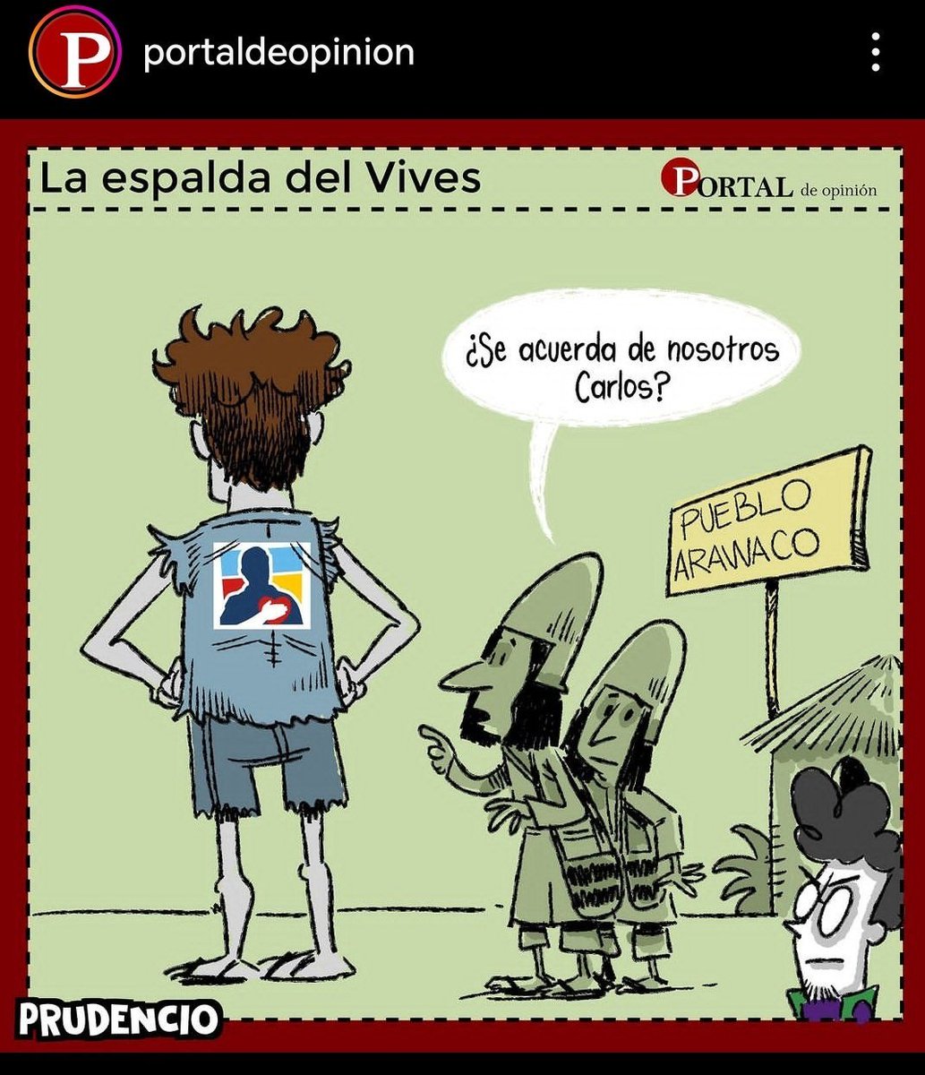 Tremenda caricatura del uribista Carlos Vives.