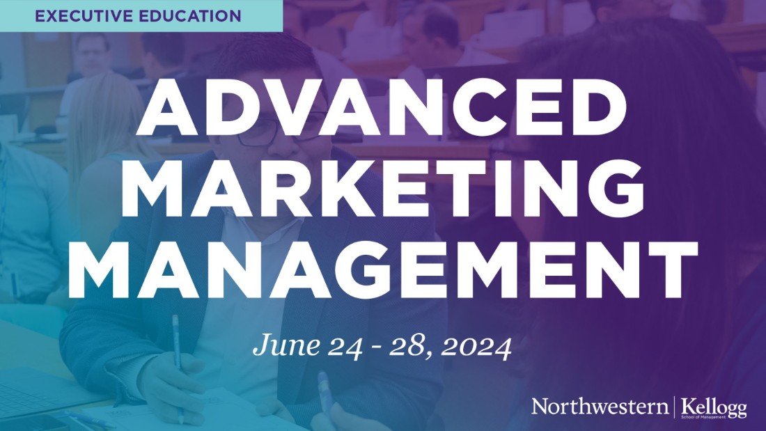 Our Advanced Marketing Management program explores research-backed methods on gaining valuable insight from your customers’ behaviors & applying digital marketing analytics to turn marketing initiatives into notable success. Register to join us in June: kell.gg/tadmark