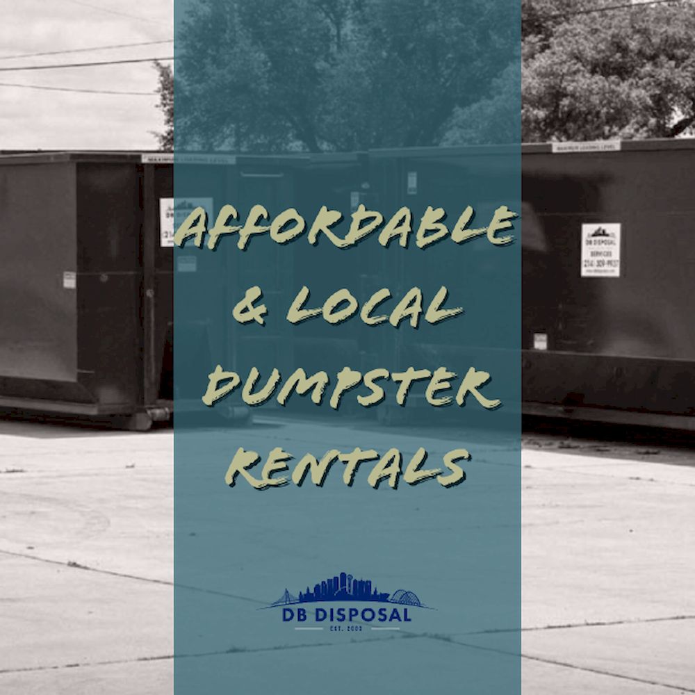 DB_Disposal's tweet photo. Maximize your project's efficiency with our easy-to-use dumpster container rental service. Perfect for any size project or general mess, big or small. Contact us today! #DumpsterContainerRental #DallasTX

https://t.co/AIHRFjSOD3 https://t.co/NvIQqukMsH