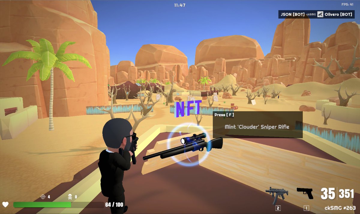 It's here! 📢

Sniper rifle is ready to be minted - for free 🆓

✅Go find it and grow your portfolio of #NFTs 

HINT: you already know where to search🤭

#ICP #GameFi #BTC #ETH #NFT #free