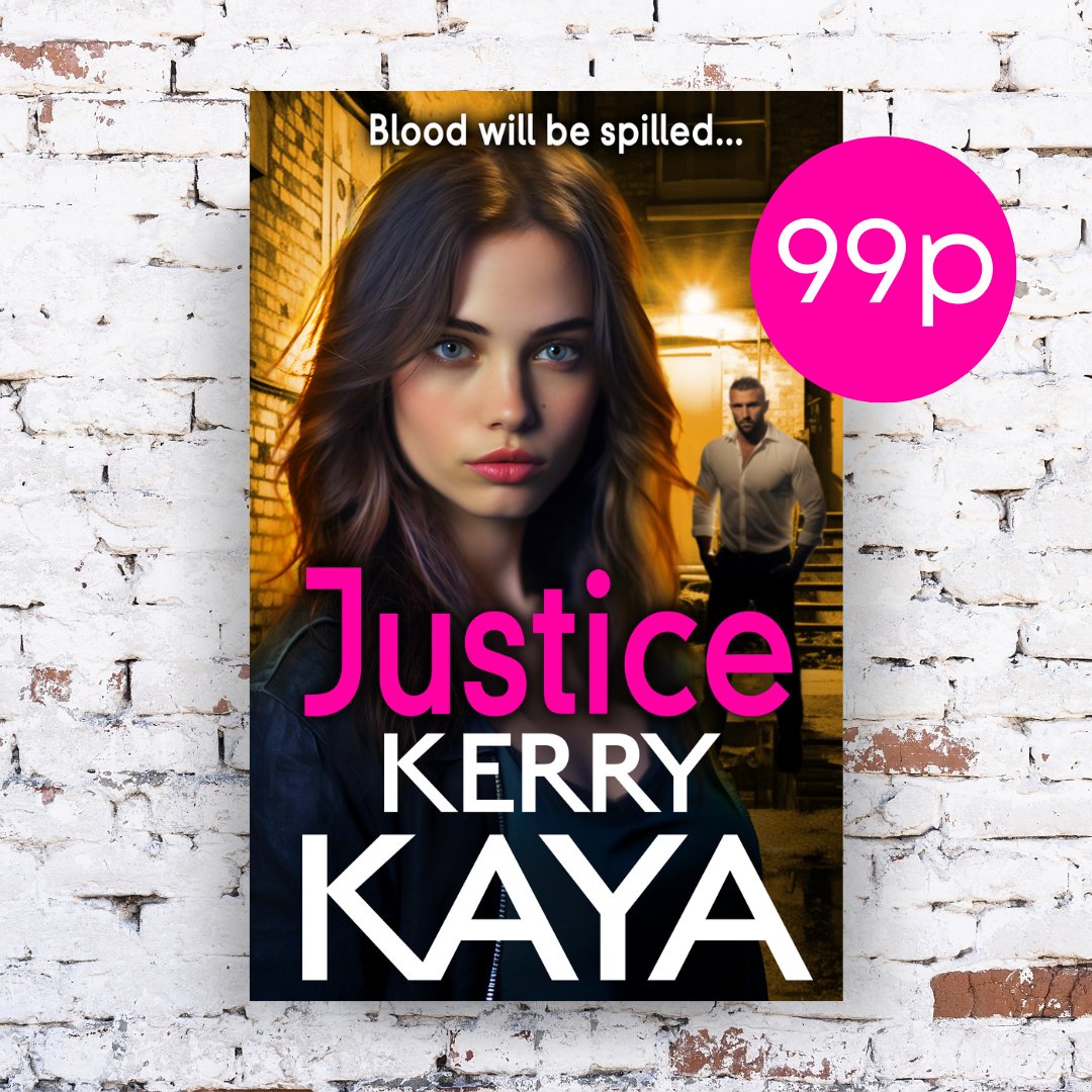 ⭐ 0.99 DEAL ⭐ Blood will be spilled, but Tempest blood is thicker than most. @KerryKayaWriter’s gritty gangland thriller #Justice, is only 99p today! 📕 Start reading now: mybook.to/justicesocial
