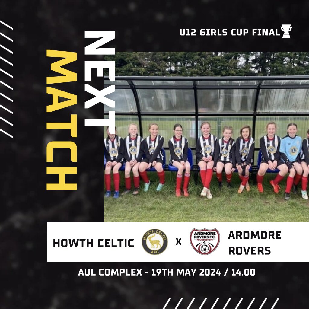 🏆 | 𝐀𝐥𝐥 𝐑𝐨𝐚𝐝𝐬 𝐋𝐞𝐚𝐝 𝐓𝐨 𝐓𝐡𝐞 𝐀𝐔𝐋! The very best of luck to our U12 girls side who play in the @DDSL_Official Cup final this weekend💪 All support welcome 🙏 All the best girls , we’re all behind you 🙌 #HCFC #respectallfearnone