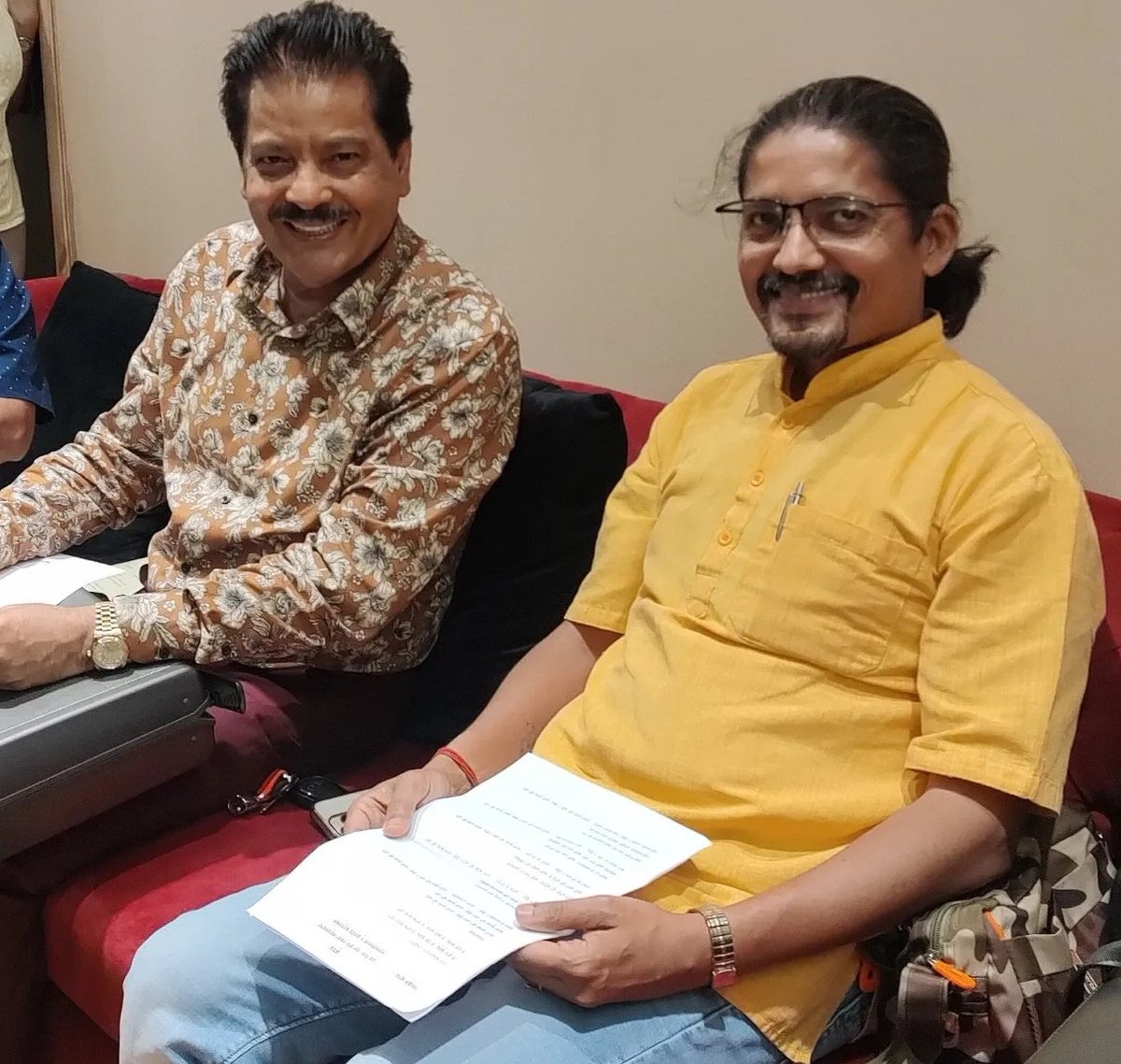 Recording moment with The Legend Bollywood Singer Shri Udit Narayan ji 
#SONG #Bollywood #Bollywoodnews #bollywoodcelebrity