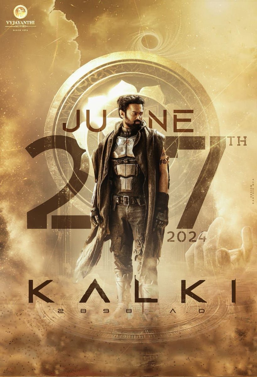 BIG BREAKING! #Kalki2898ADPrelude 🔥🔥🔥🔥 #Kalki2898AD Prelude has a total of 4 episodes, each with a runtime of around 20 to 25 minutes. It is all set to release on Netflix at the End of May! #Prabhas | #Kalki2898ADonJune27 | #NagAshwin