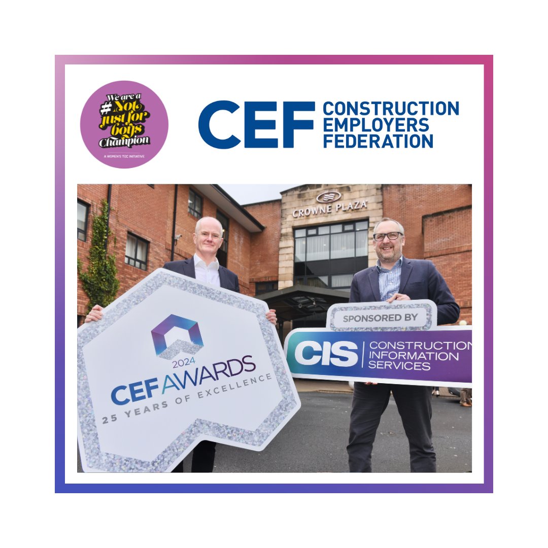 🏆 It's #ChampionTuesday ✨ Time is ticking! ⏰ There are just over 2 weeks left to enter the CEF Construction Excellence Awards. Don't miss your chance to showcase your outstanding achievements! 👉 ow.ly/zKAa50RFHUT #CEFNI #Awards #NotJustForBoys #WOMENSTEC