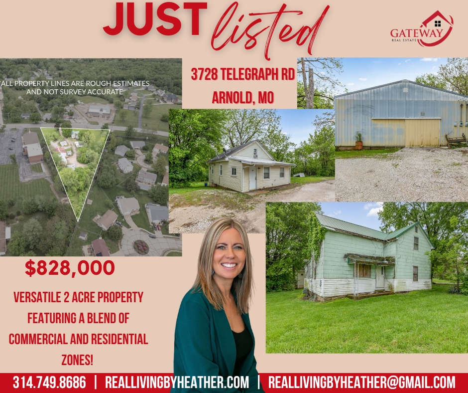 Unique 2-acre property blend of commercial & residential zones! Features 2 habitable homes & a large outbuilding with docks (No restrictions/public utilities/recently occupied). Ideal for business or renovation!🛠️🏡💲️
#RealLivingByHeather #RealEstate #UniqueProperty #JustListed