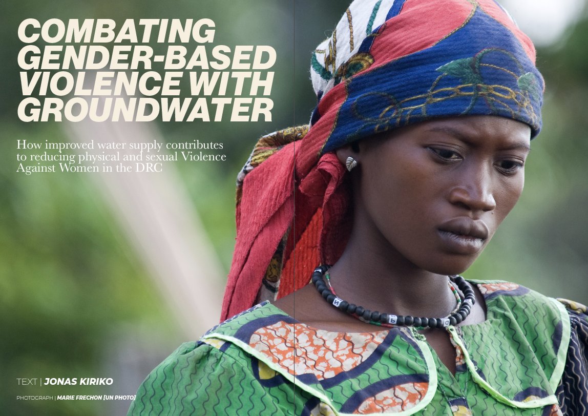 🇨🇩'Combating #GBV with #groundwater: How improved water supply contributes to reducing sexual violence against women in the #DRC' is an intense, but impressive in-depth #story from our Correspondent @JonasKiriko. un-igrac.org/stories/combat… #EndGBV #VAW #gender #DRCongo #Congo